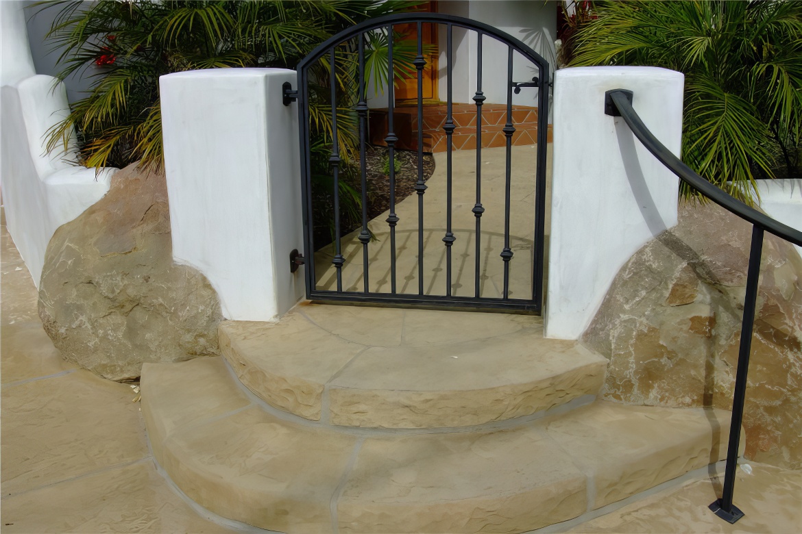 Wrought Iron Gate