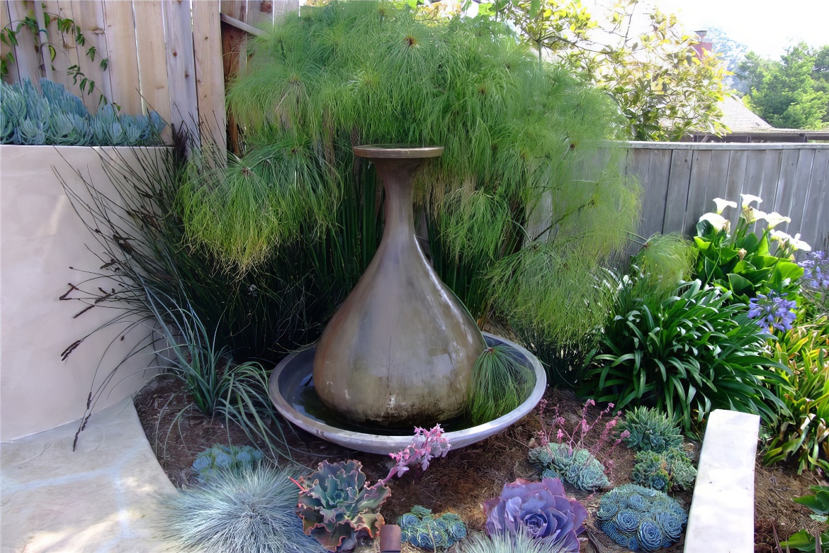 Urn Inside Bowl