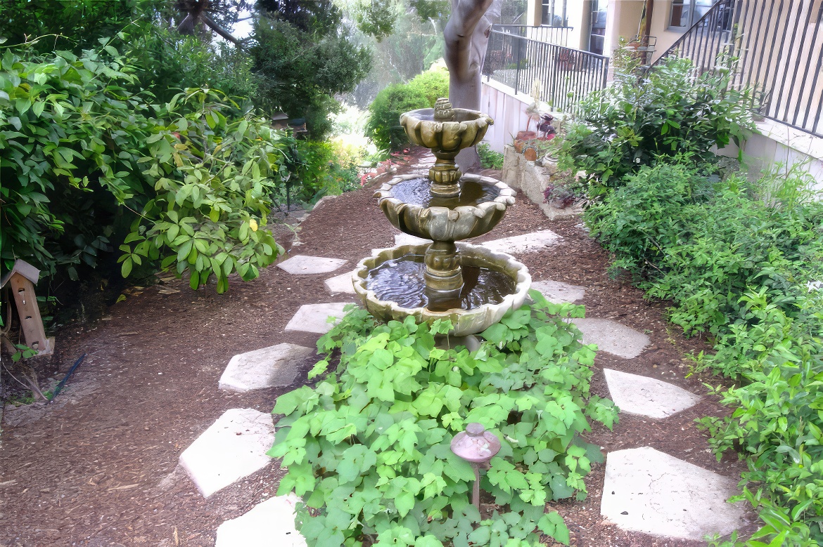 Triple Decker Basin Fountain